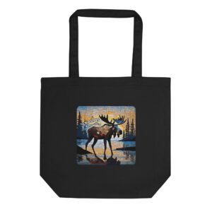 Moose Eco Tote Bag – Salish (Pend d’Oreille Kalispel)