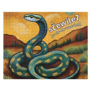 Snake Jigsaw Puzzle — Salish (Pend d’Oreille Kalispel)