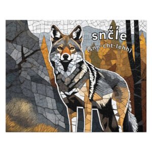 Coyote Jigsaw Puzzle — Salish (Pend d’Oreille Kalispel)