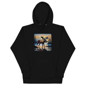 Moose Unisex Hoodie – Salish (Pend d’Oreille Kalispel)