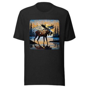 Moose Unisex T-Shirt – Salish (Pend d’Oreille Kalispel)