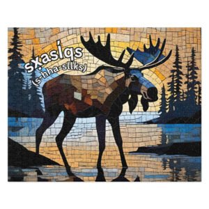 Moose Jigsaw Puzzle – Salish (Pend d’Oreille Kalispel)