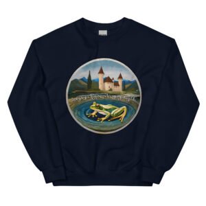 The Frog Croaks in the Water Unisex Sweatshirt – Georgian