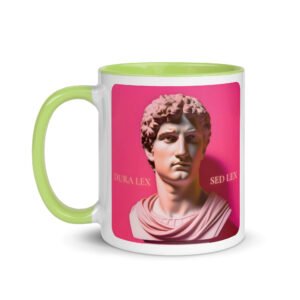 Dura Lex Sed Lex Mug with Color Inside – Latin